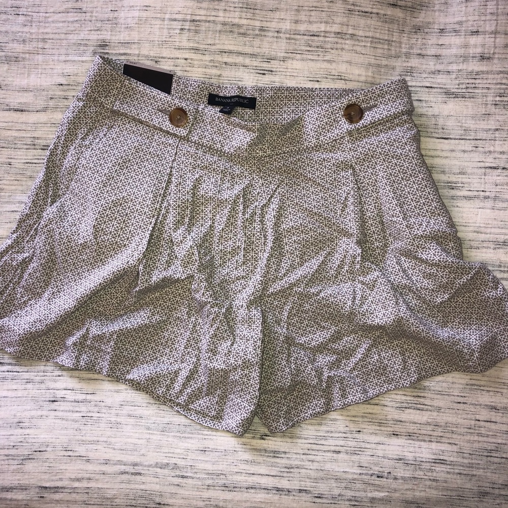 Banana Republic, Patterned Shorts, 4